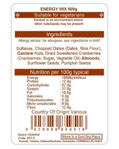 ENERGY MIX  500G