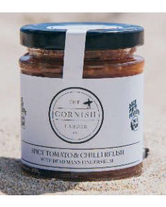 CL TOMATO & CHILLI RELISH WITH CAPE CORNWALL RUM 1 X 220G