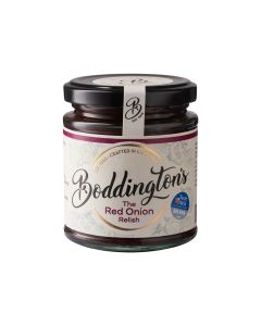 BODDINGTONS RED ONION RELISH 227G X 6