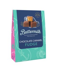 BUTTERMILK MILK CHOCOLATE CARAMEL SEA SALT FUDGE 3 X 140G