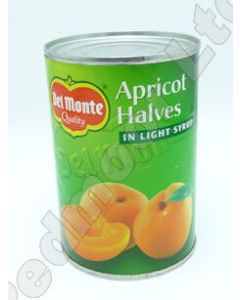 DEL MONTE APRICOT HALVES IN SYRUP 6 X 420G