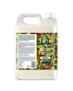 FAITH SHAMPOO GRAPEFRUIT & ORANGE 5LTR