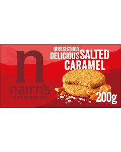 NAIRNS WHEAT FREE SALTED CARAMEL BISCUIT 200G X 6
