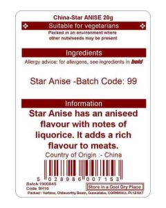 CHINA STAR ANISE 20G