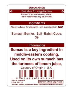 SUMACH     50G