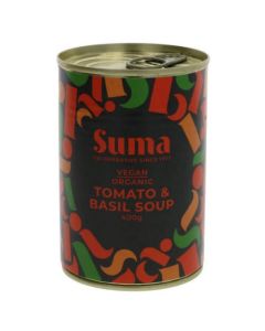 SUMA ORG ITALIAN TOMATO/BASIL SOUP 400 1 X 400G