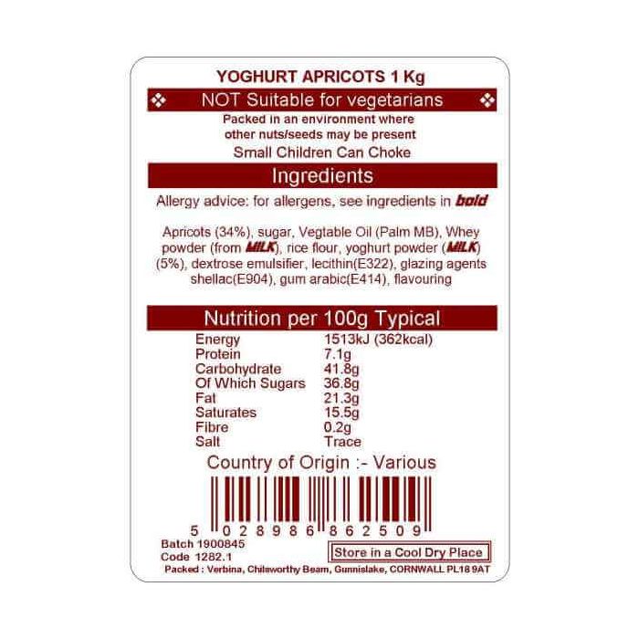 YOGHURT APRICOTS  KG