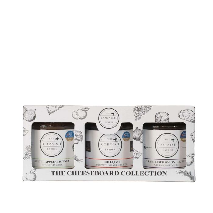 CL CORNISH CHEESEBOARD CHUTNEY COLLECTION 1 X (3 JARS)