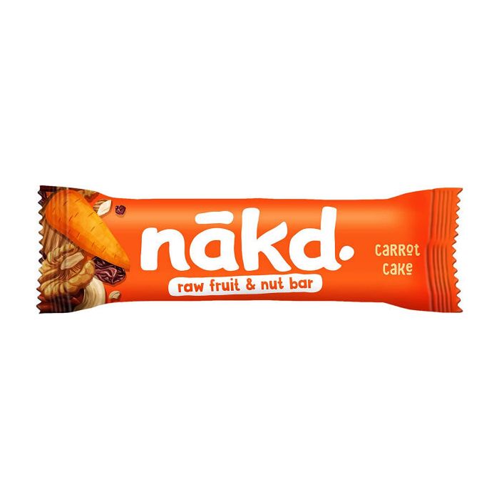 NAKD GF CARROT CAKE BAR 18X35G X 1