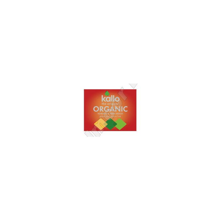 KALLO ORG TOM/HERB STOCK CUBES 1X66G