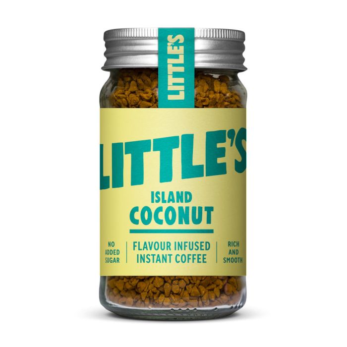 LITTLES ISLAND COCONUT INSTANT COFFEE 6 X 50G