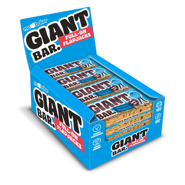 MA-BAKER GIANT BARS - BLUEBERRY 1 X 20 X 90G BARS