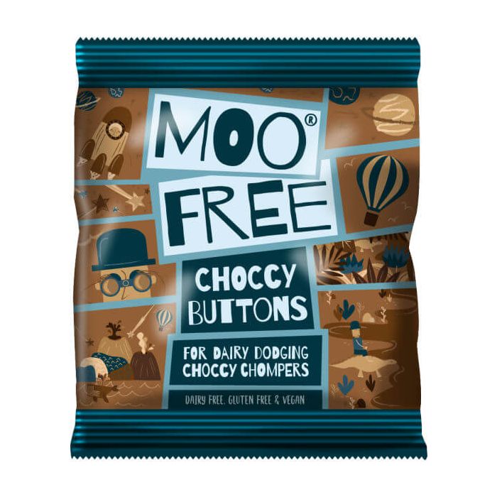 MOOFREE KIDS BUTTONS "MILK" 25 X 25G