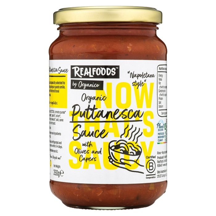 ORGANICO ORG PUTTANESCA (WITH OLIVES AND CAPERS) 1 X 350G