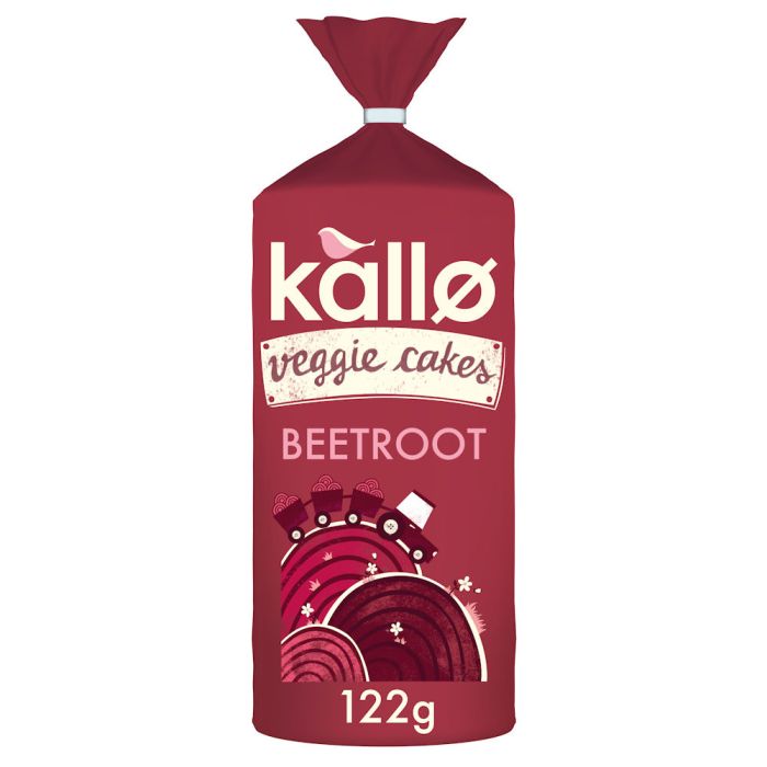 KALLO BEETROOT & BALSAMIC VEGGIE CAKES 122G X 1