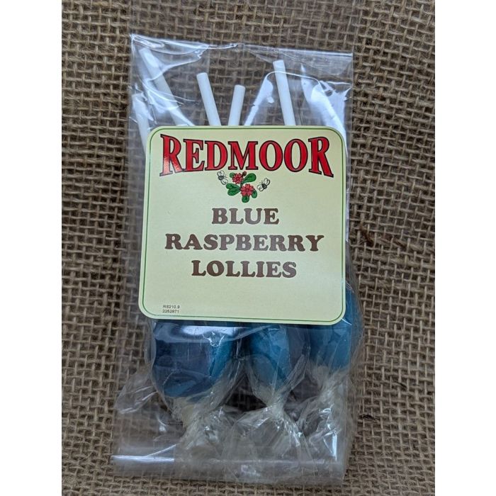 BLUE RASPBERRY LOLLIES X 5