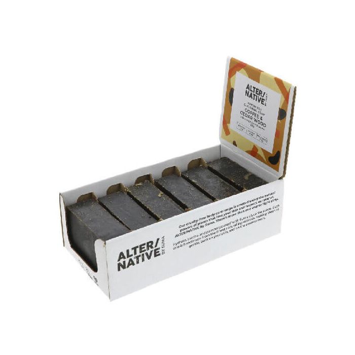 ALTER/NATIVE COFFE & CEDAR + BLACK PEPPER 6 X 90G