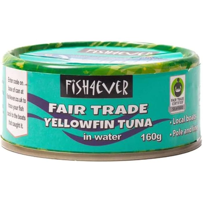 FISH4EVER YELLOW TUNA FISH IN WATER 1 X 160G