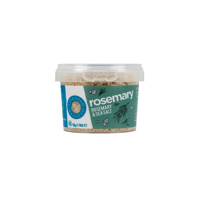 CORNISH SEA SALT ROSEMARY 8 X 50G
