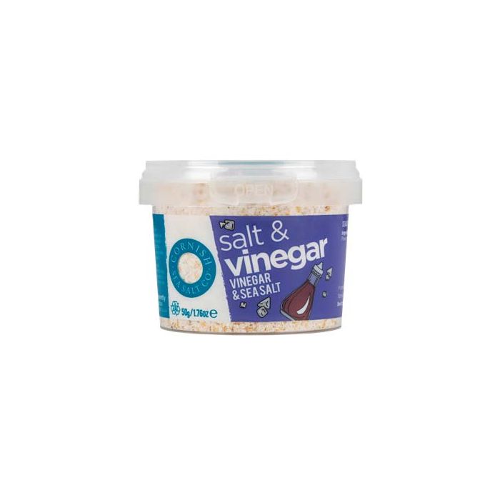 CORNISH SEA SALT & VINEGAR 8 X 50G