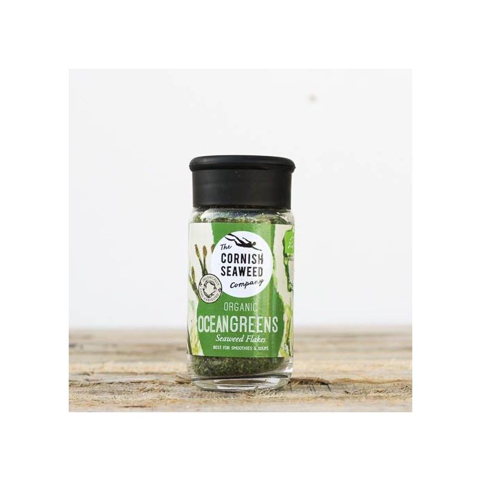 CORNISH ORG SEAWEED SEA GREENS 6 X 10G